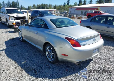 2004 Lexus Sc 430 z USA, uszkodzony, nr VIN JTHFN48Y940050803